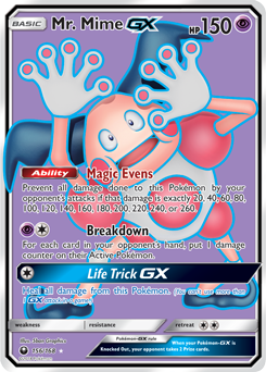Mr. Mime GX 156/168 Pokémon card from Celestial Storm for sale at best price