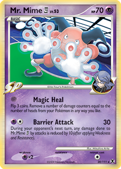 Mr. Mime Pokémon 4 28/111 Pokémon card from Rising Rivals for sale at best price