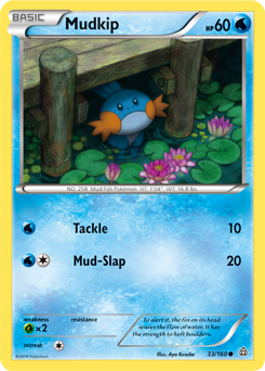 Mudkip 33/160 Pokémon card from Primal Clash for sale at best price
