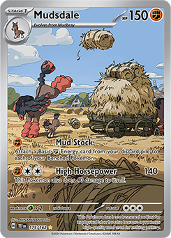 Mudsdale 175/162 Pokémon card from Temporal Forces for sale at best price