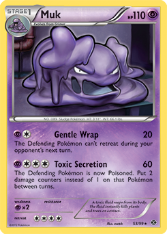 Muk 53/99 Pokémon card from Next Destinies for sale at best price