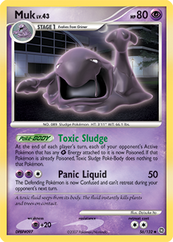 Muk 56/132 Pokémon card from Secret Wonders for sale at best price