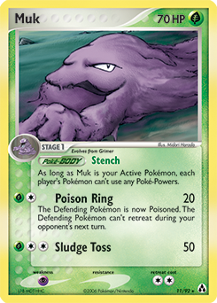 Muk 11/92 Pokémon card from Ex Legend Maker for sale at best price
