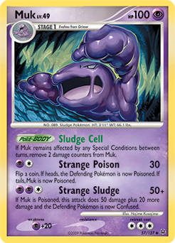 Muk 57/127 Pokémon card from Platinuim for sale at best price