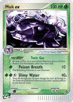 Carte Pokémon Pokémon ex Grotadmorv ex 96/97 de la série Ex Dragon