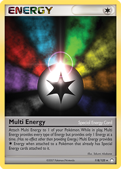 Multi Energy 118/123 Pokémon card from Mysterious Treasures for sale at best price