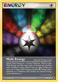 Carte Pokémon Énergies multiples 103/112 de la série Ex Rouge Feu Vert Feuille en vente au meilleur prix