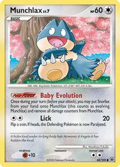 Munchlax 68/100 Pokémon card from Majestic Dawn for sale at best price