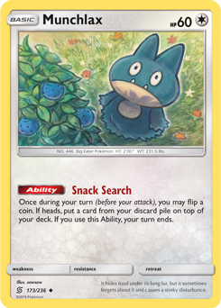 Munchlax 173/236 Pokémon card from Unified Minds for sale at best price