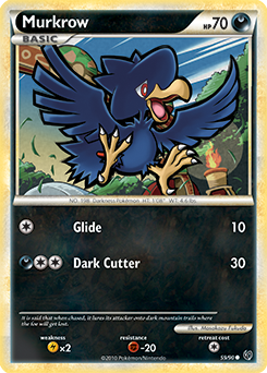 Murkrow 59/90 Pokémon card from Undaunted for sale at best price