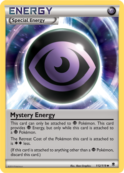 Mystery Energy 112/119 Pokémon card from Phantom Forces for sale at best price