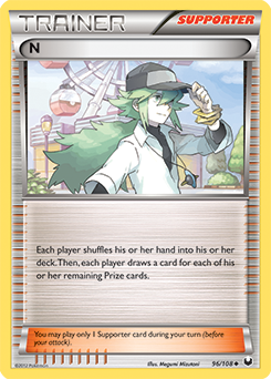 N 96/108 Pokémon card from Dark Explorers for sale at best price