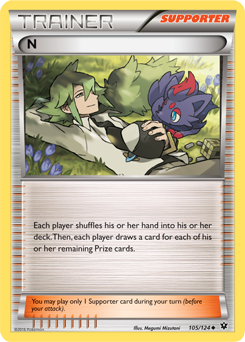 N 105/124 Pokémon card from Fates Collide for sale at best price