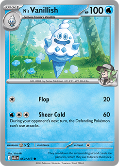 Carte Pokémon Communes Sorboul de N 50/217 de la série Héros Transcendants