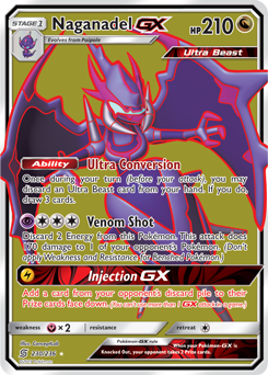 Naganadel GX 230/236 Pokémon card from Unified Minds for sale at best price