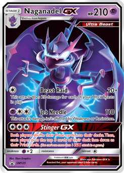 Naganadel GX SM125 Pokémon card from Sun and Moon Promos for sale at best price