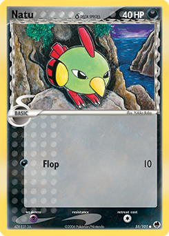Carte Pokémon Natu 55/101 de la série Ex Île des Dragons en vente au meilleur prix