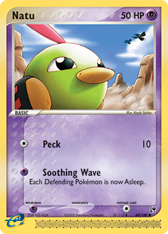 Natu 69/100 Pokémon card from Ex Sandstorm for sale at best price