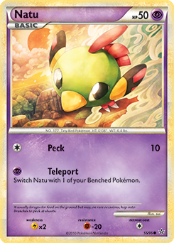 Natu 55/95 Pokémon card from Unleashed for sale at best price