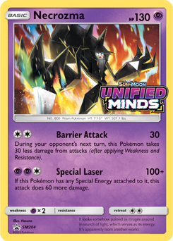 Necrozma SM204 Pokémon card from Sun and Moon Promos for sale at best price