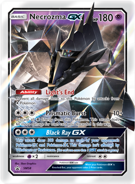 Necrozma GX SM58 Pokémon card from Sun and Moon Promos for sale at best price