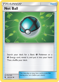 Net Ball 187/214 Pokémon card from Lost Thunder for sale at best price
