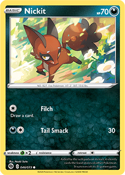 Nickit 046/073 Pokémon card from Champion s Path for sale at best price