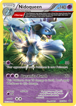 Nidoqueen 69/160 Pokémon card from Primal Clash for sale at best price