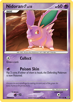Nidoran 97/132 Pokémon card from Secret Wonders for sale at best price