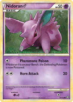 Nidoran 70/102 Pokémon card from Triumphant for sale at best price