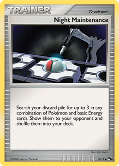 Carte Pokémon Night Maintenance 9/17 de la série POP 8 en vente au meilleur prix