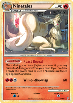 Ninetales 17/95 Pokémon card from Call of Legends for sale at best price