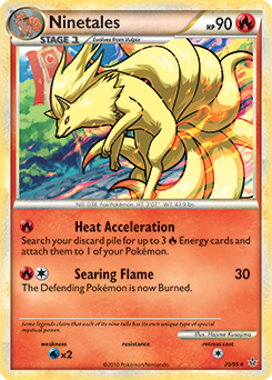 Ninetales 20/95 Pokémon card from Unleashed for sale at best price