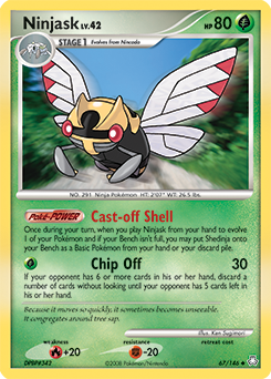 Ninjask 67/146 Pokémon card from Legends Awakened for sale at best price