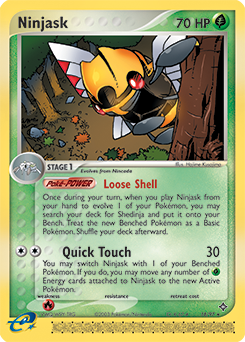 Ninjask 18/97 Pokémon card from Ex Dragon for sale at best price