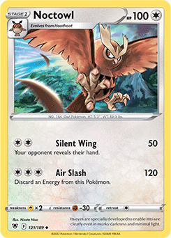 Noctowl 121/189 Pokémon card from Astral Radiance for sale at best price