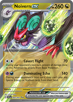 Noivern ex 69/91 Pokémon card from Paldean fates for sale at best price