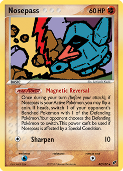 Carte Pokémon Peu commune Tarinor 42/107 de la série Ex Deoxys