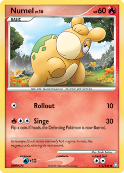 Numel 110/146 Pokémon card from Legends Awakened for sale at best price
