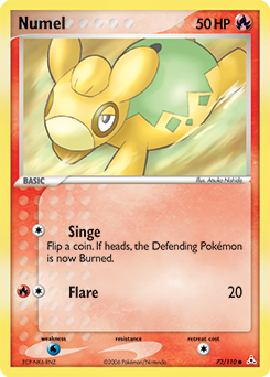 Numel 72/110 Pokémon card from Ex Holon Phantoms for sale at best price