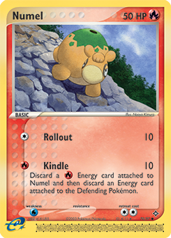 Numel 70/97 Pokémon card from Ex Dragon for sale at best price