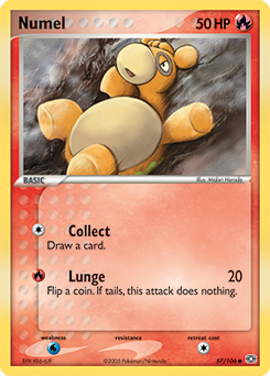 Numel 57/106 Pokémon card from Ex Emerald for sale at best price