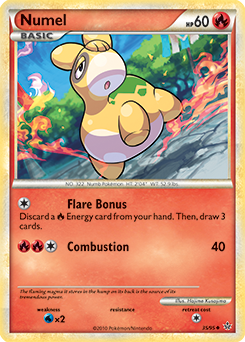 Numel 35/95 Pokémon card from Unleashed for sale at best price