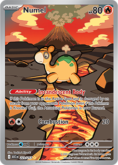 Carte Pokémon Illustration rare Chamallot 223/217 de la série Héros Transcendants