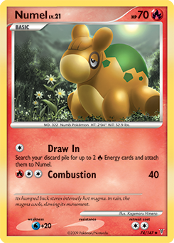 Numel 74/147 Pokémon card from Supreme Victors for sale at best price