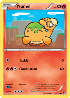 Numel 12/122 Pokémon card from Breakpoint for sale at best price