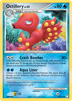 Octillery 57/123 Pokémon card from Mysterious Treasures for sale at best price