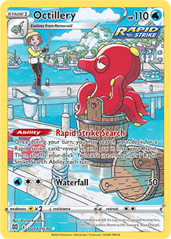 Octillery TG03/TG30 Pokémon card from Brilliant Stars for sale at best price