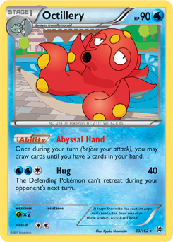 Octillery 33/162 Pokémon card from Breakthrough for sale at best price