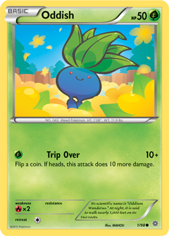 Oddish 1/98 Pokémon card from Ancient Origins for sale at best price